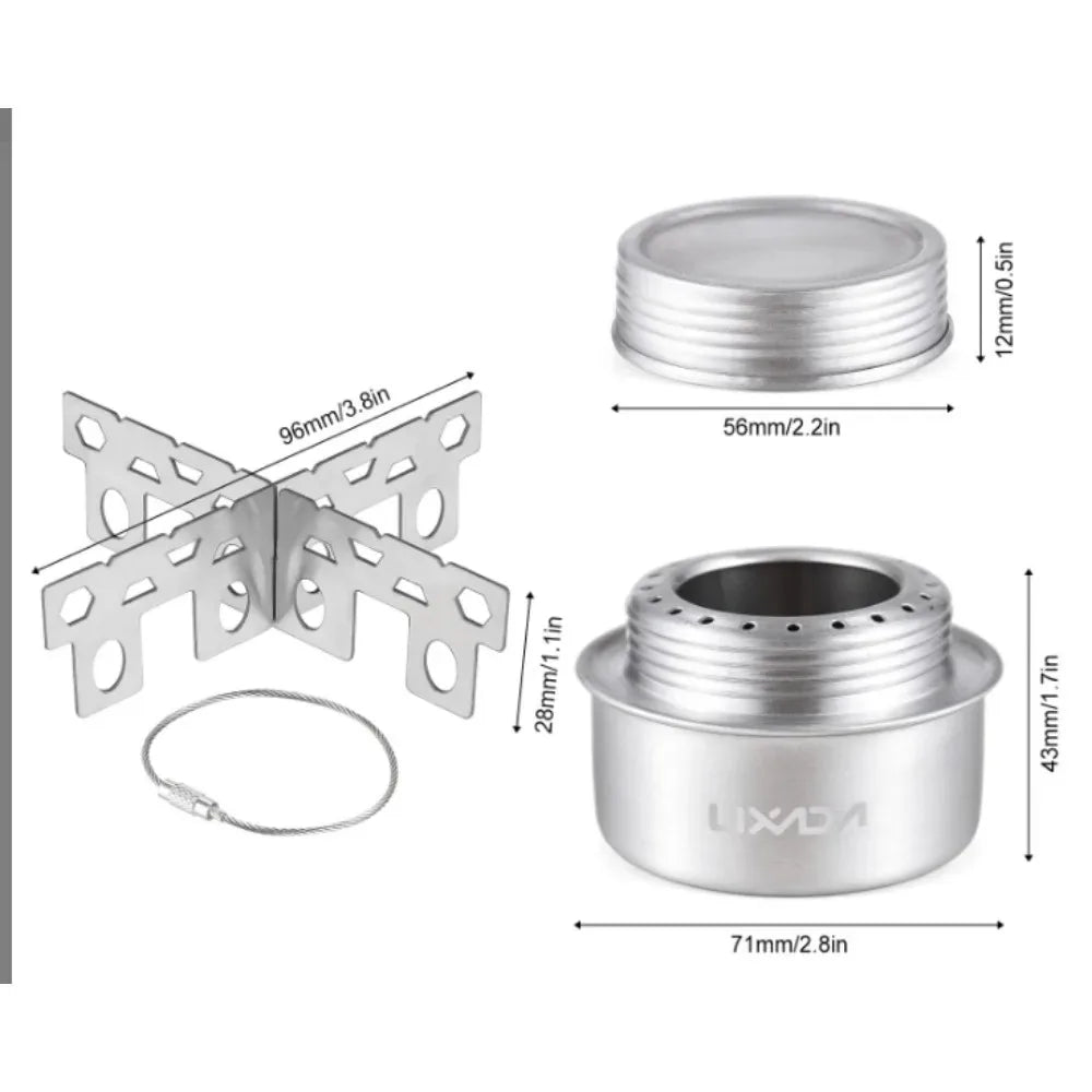 Portable Alcohol Camping Stove