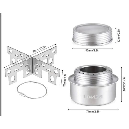 Portable Alcohol Camping Stove
