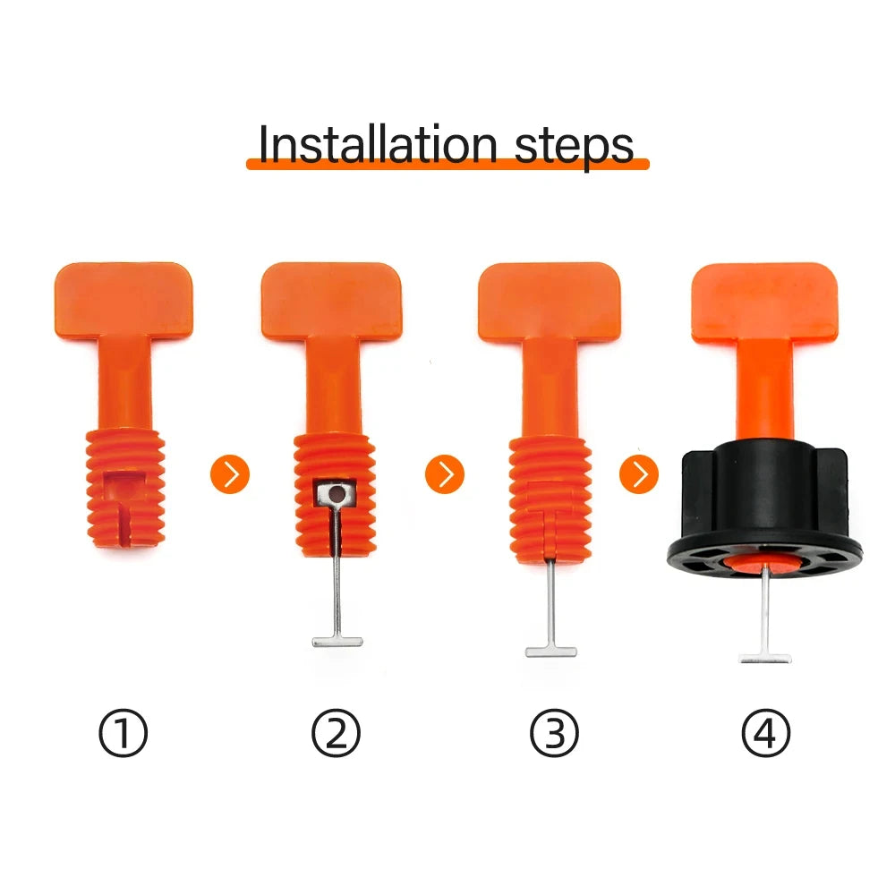 Tile Leveling System Kit (51 Pcs)