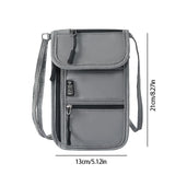 RFID-Blocking Hidden Neck Wallet
