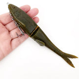 Slow-Sinking Soft Swimbait Lure