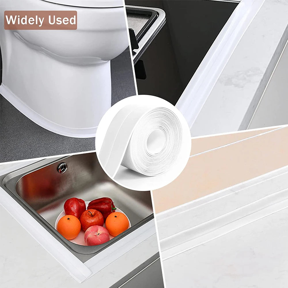 Waterproof Caulk Tape for Sink & Bathroom