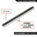 Socket Organizer Rail Set