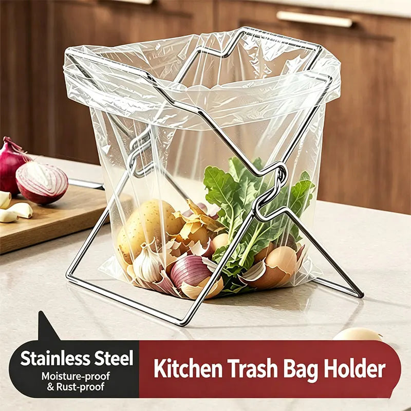 Collapsible Trash Bag Holder