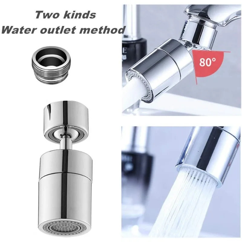 360° Swivel Splash-Proof Faucet Aerator