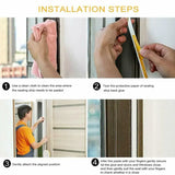 Self-Adhesive Door & Window Seal Strip