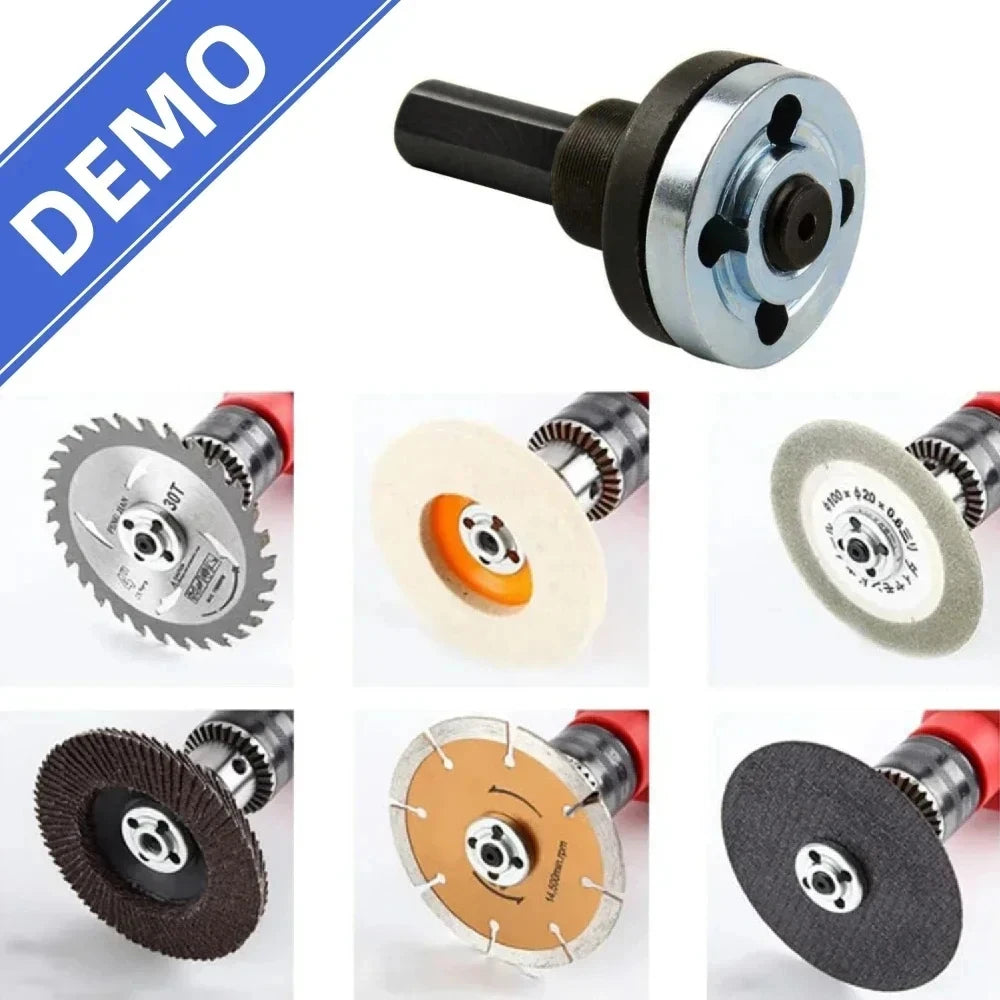 Drill to Angle Grinder Adapter Kit