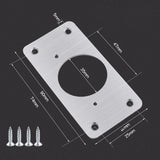 Cabinet Hinge Repair Plates (10 Pcs)