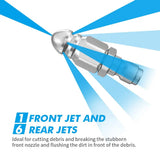 Sewer Jetter Nozzle – Clears Clogs Fast