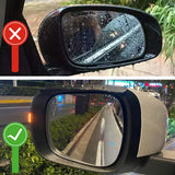 Car Side Mirror Rain Visors (2 Pcs)