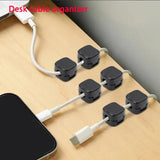 Adhesive Magnetic Cable Clips