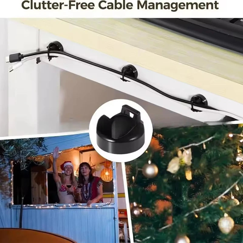 Heavy-Duty Magnetic Cable Tie Mounts