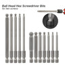 Magnetic Ball-End Hex Bit Set