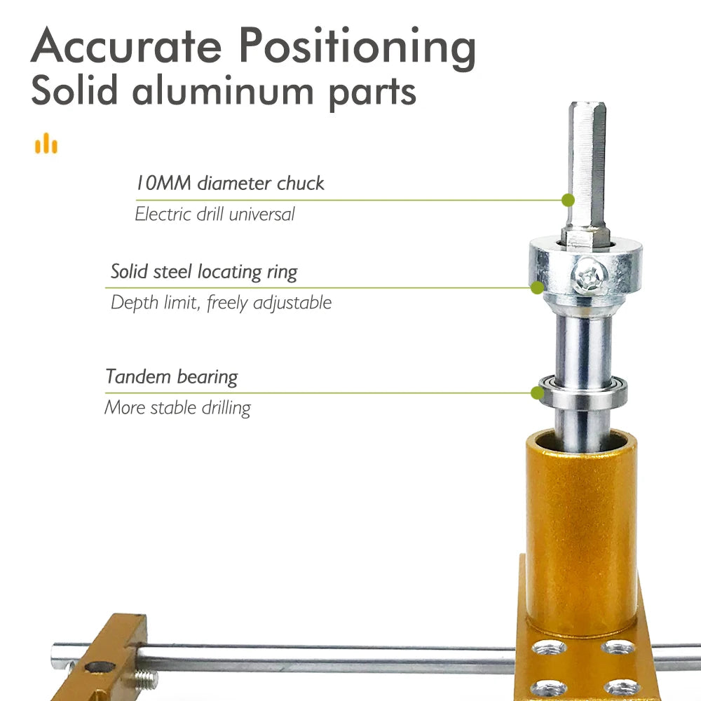 Door Lock Mortising Jig Kit
