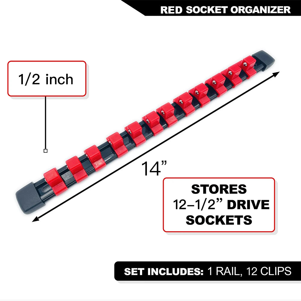Socket Organizer Rail Set