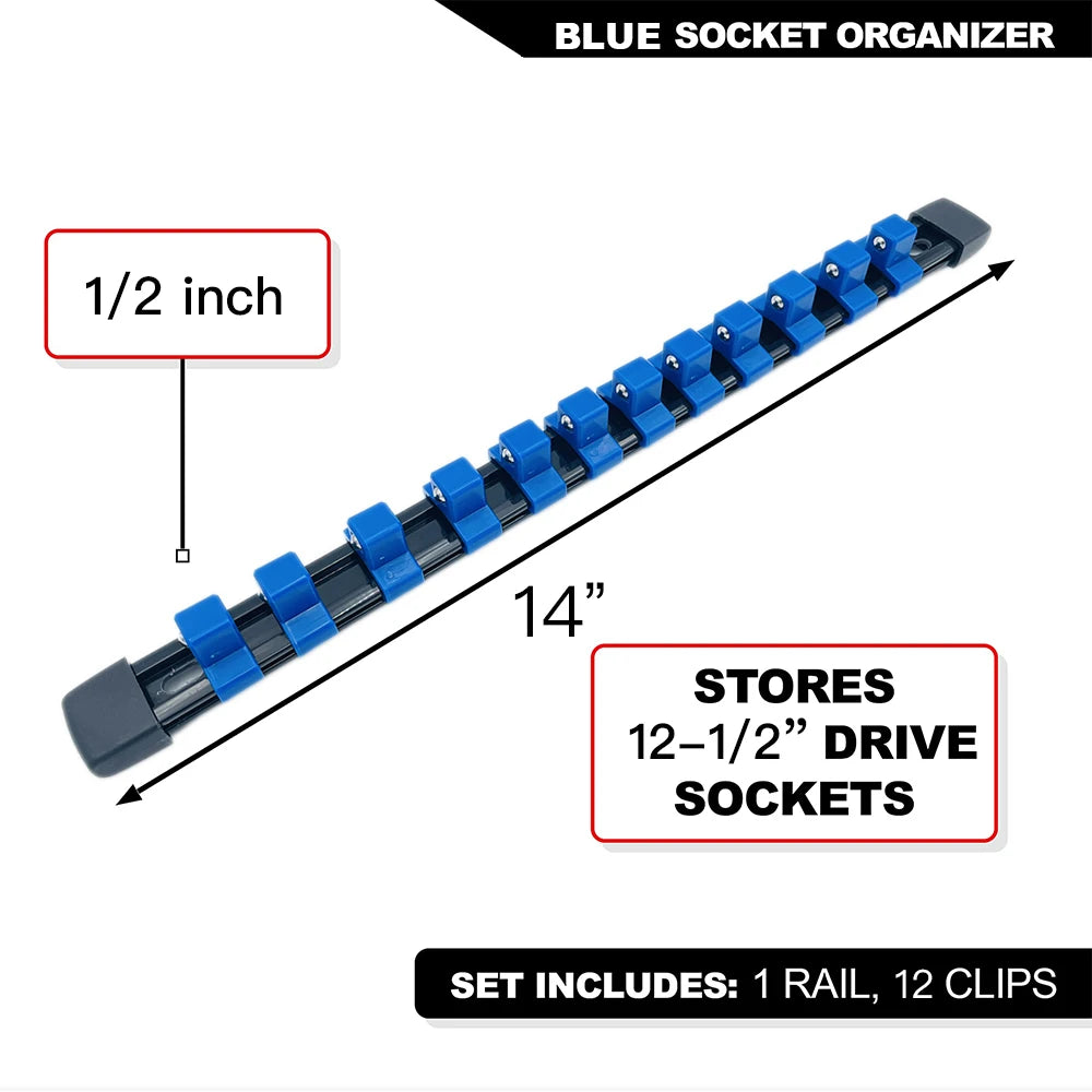 Socket Organizer Rail Set