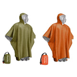 Emergency Thermal Rain Poncho