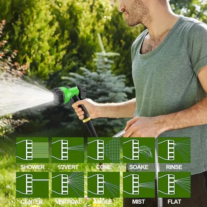 8-Pattern Garden Hose Spray Nozzle