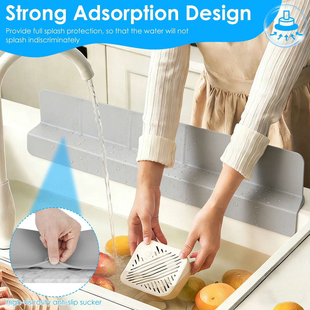 Silicone Sink Splash Guard