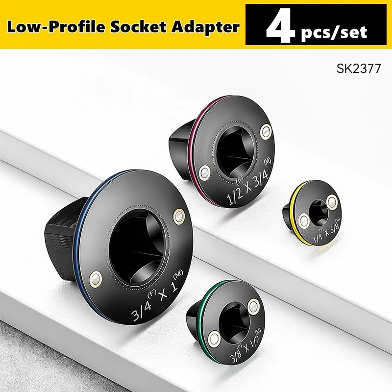 Magnetic Impact Socket Adapter Set