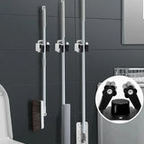 Wall-Mounted Mop & Broom Holder