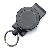 Heavy-Duty Retractable Keychain with Carabiner