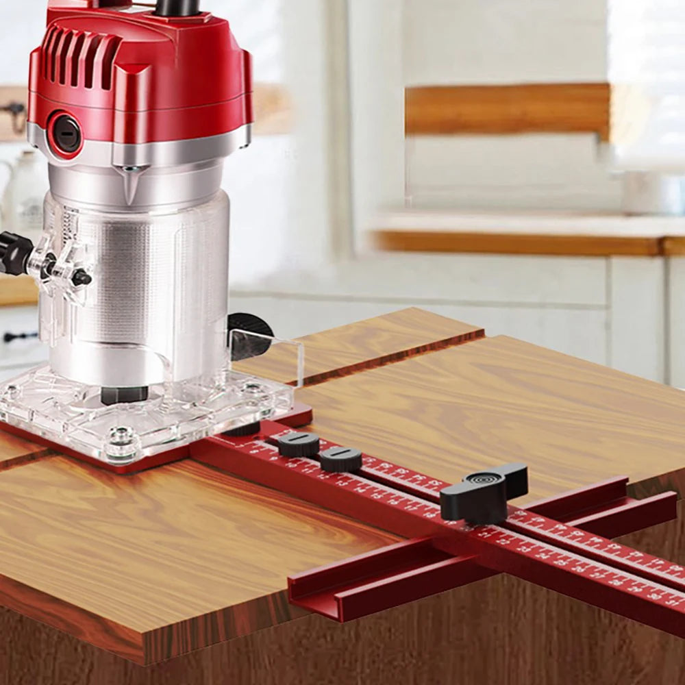 3-in-1 Router Groove & Circle Cutting Jig