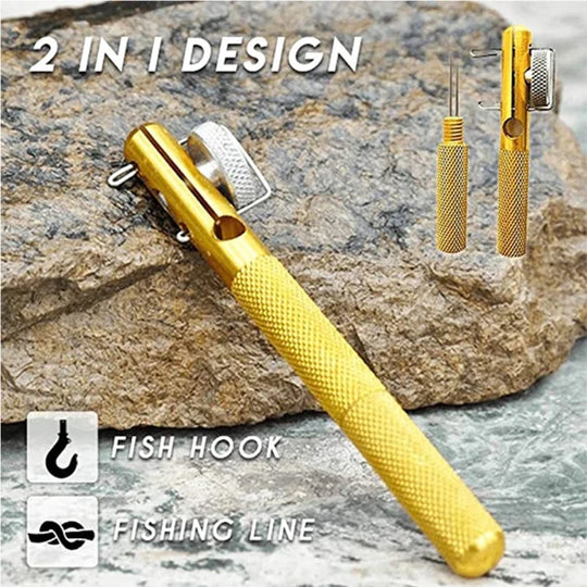 Quick Fishing Knot Tying Tool