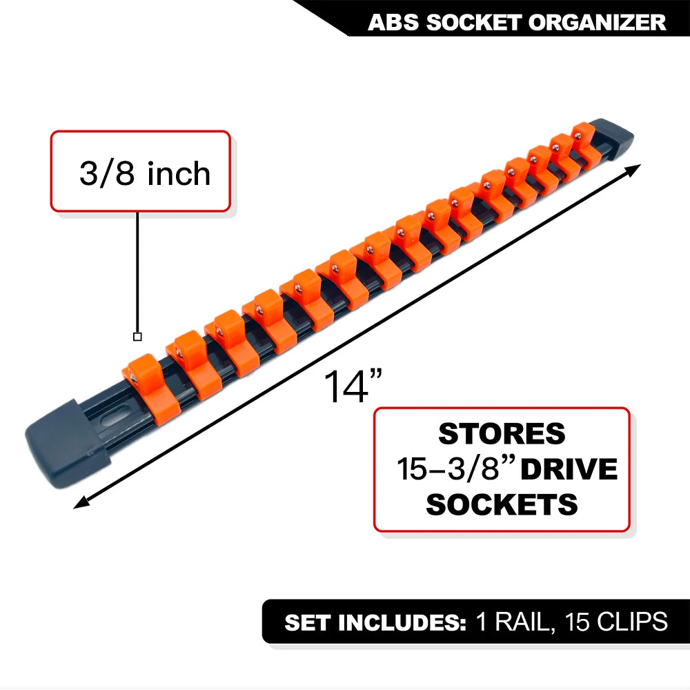 Socket Organizer Rail Set