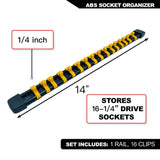 Socket Organizer Rail Set