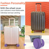 Silicone Luggage Wheel Covers (8 Pcs)