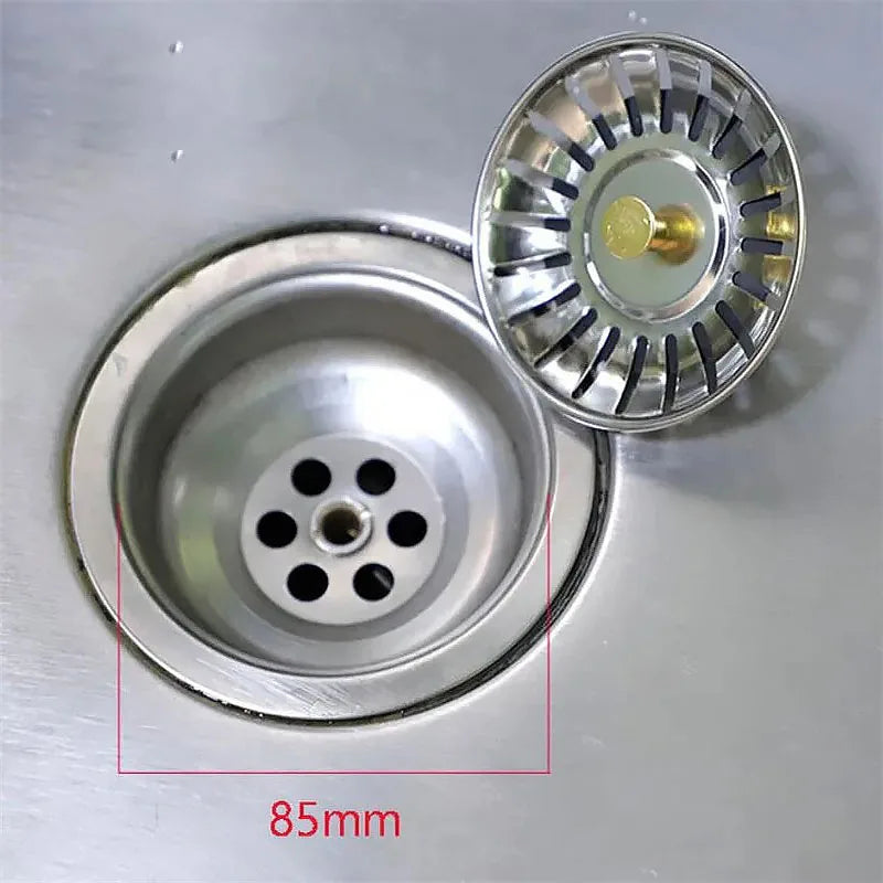 Kitchen Sink Strainer & Stopper (2 Pcs)