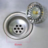 Kitchen Sink Strainer & Stopper (2 Pcs)