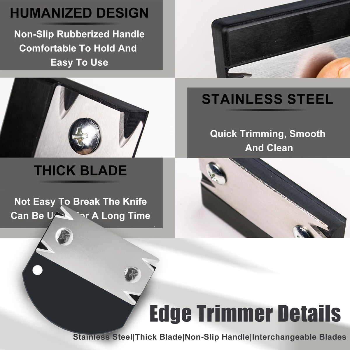 Wood Edge Chamfer Trimming Tool