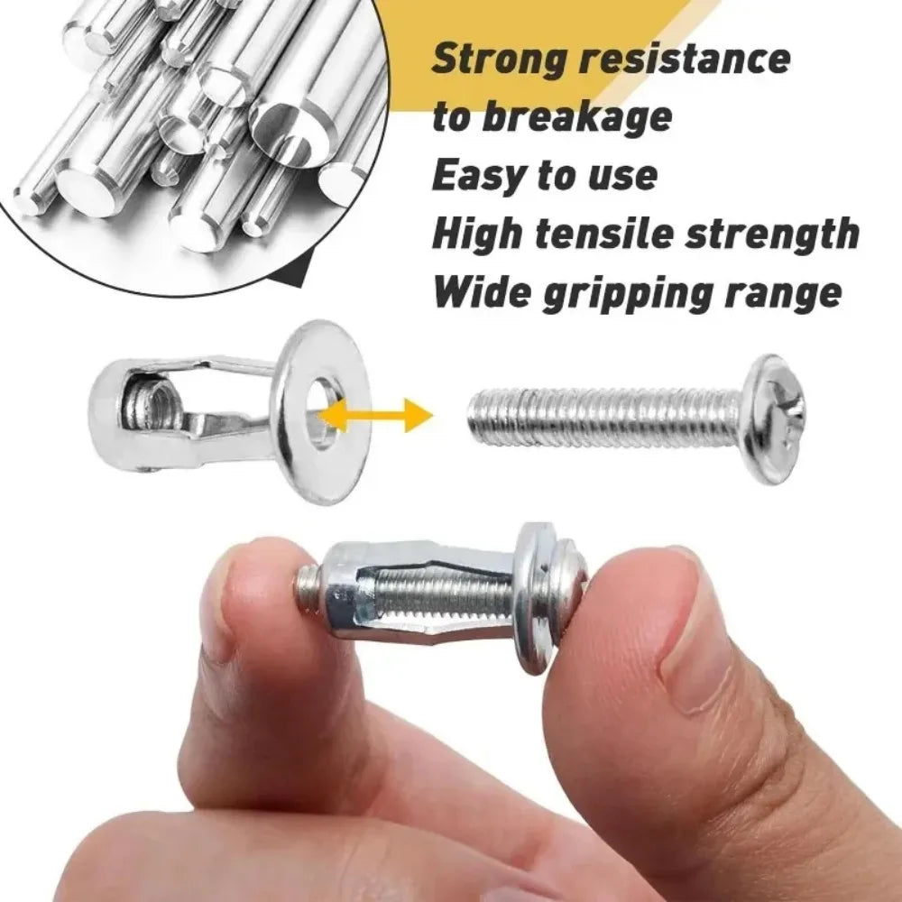 Petal Nut Expansion Bolts for License Plates