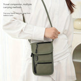 RFID-Blocking Hidden Neck Wallet