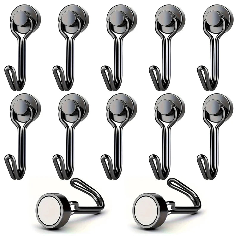 Heavy-Duty Magnetic Hooks
