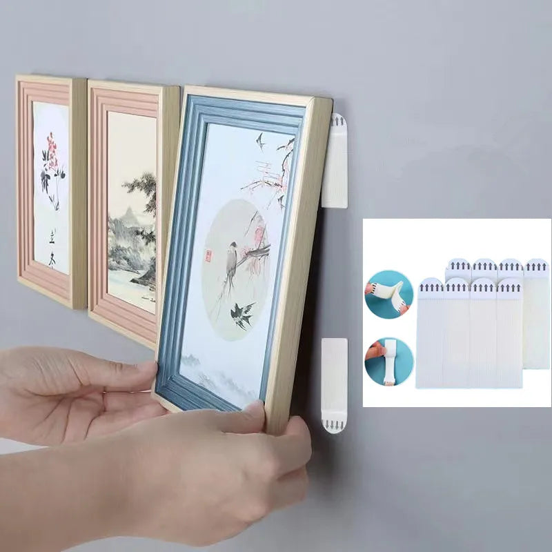 No-Drill Picture Frame Mounting Strips