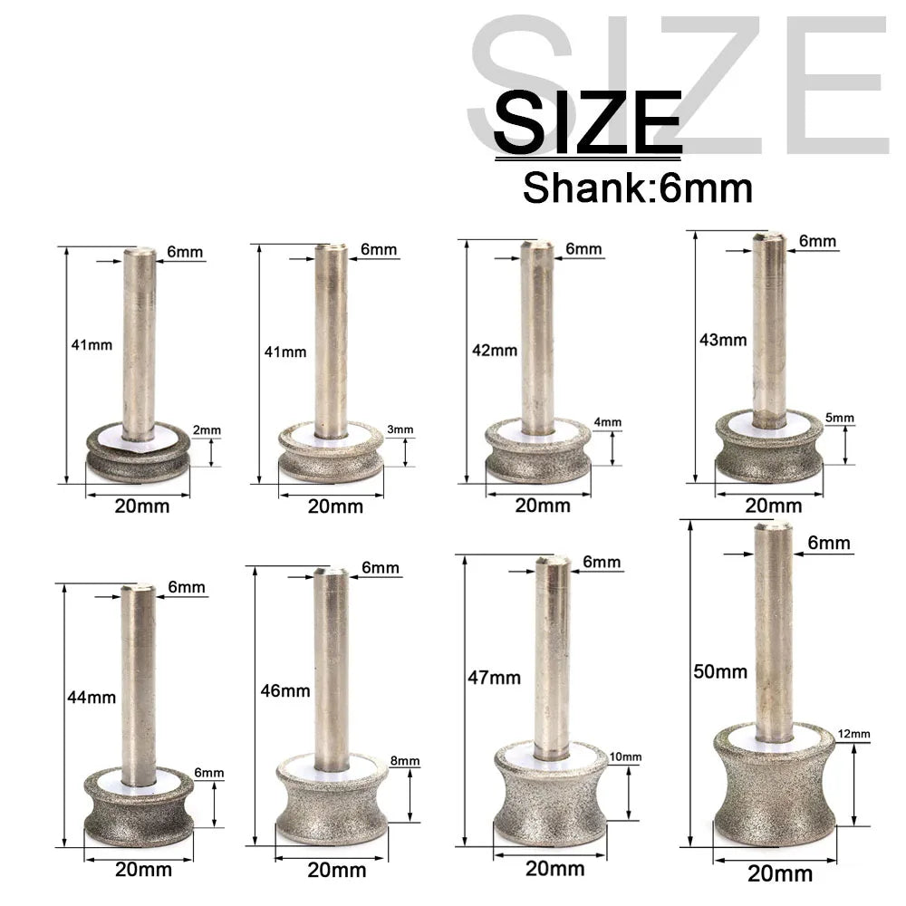 Mini Concave Diamond Grinding Wheel