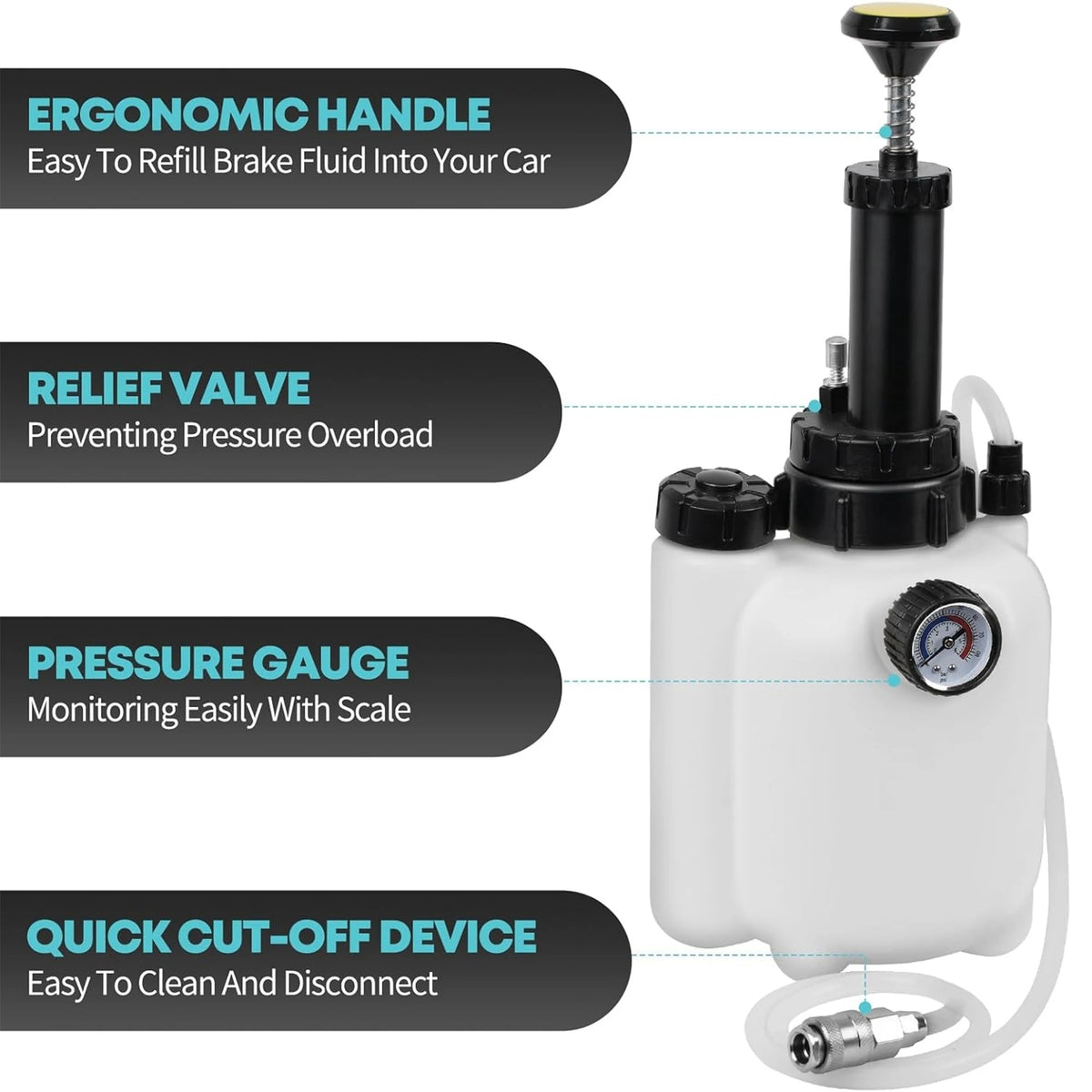 Vacuum Brake Fluid Bleeder Kit (3L)