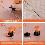 Tile Leveling System Kit (51 Pcs)