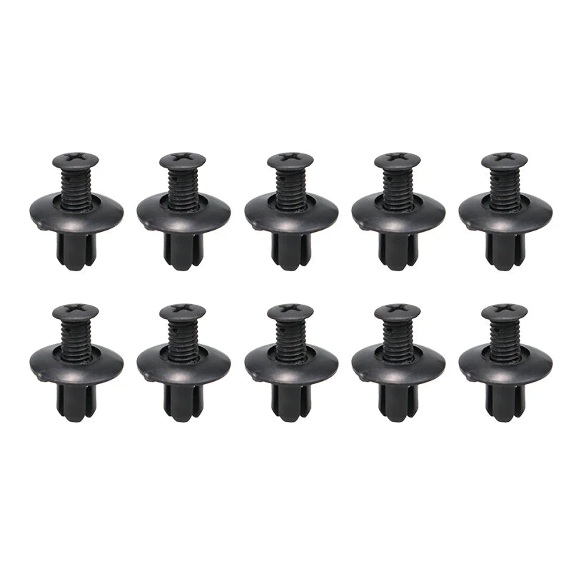 8mm Push Rivet Clips for Car Bumpers