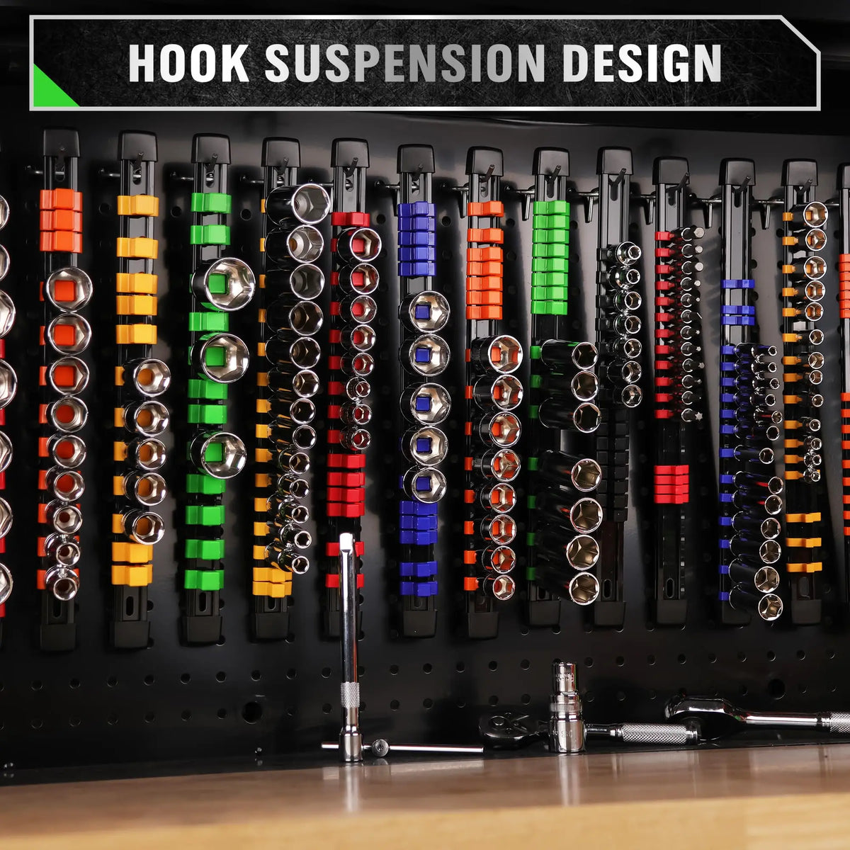 Socket Organizer Rail Set