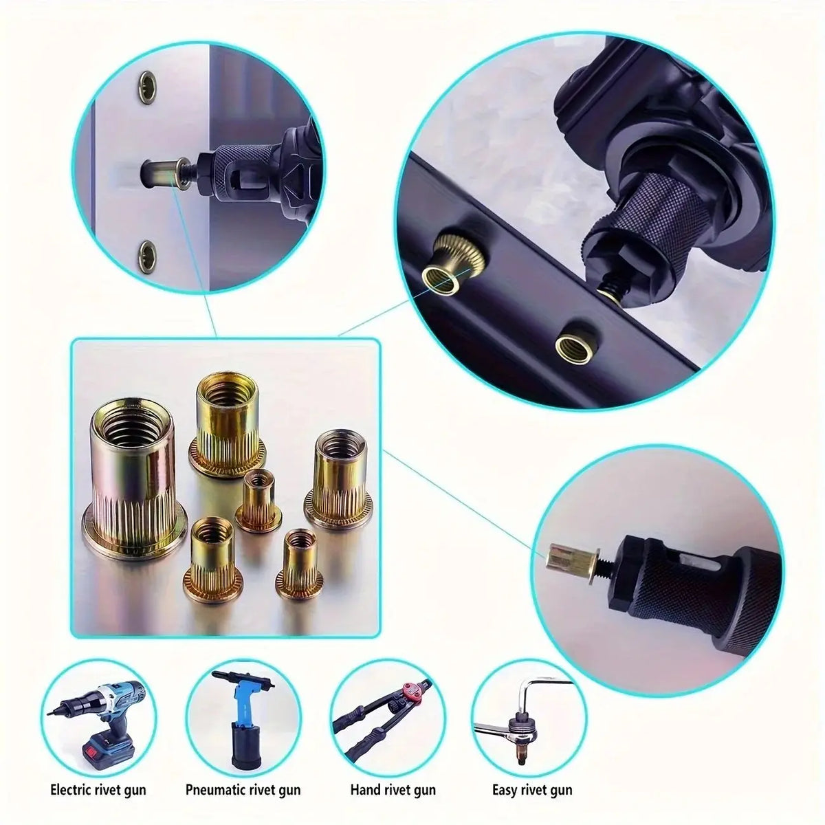Rivet Nut Setter Tool Kit