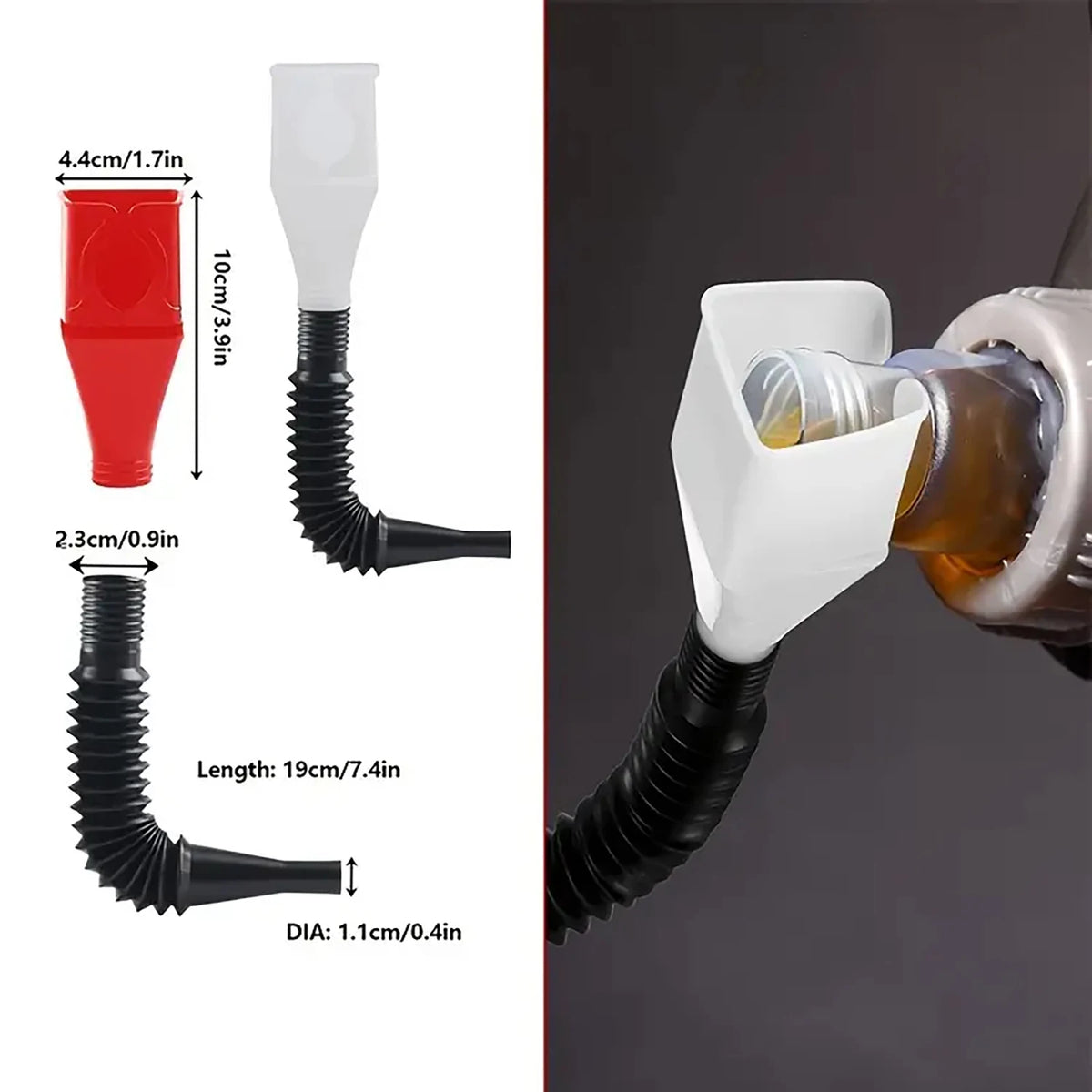 Car Oil & Fluid Funnel Set