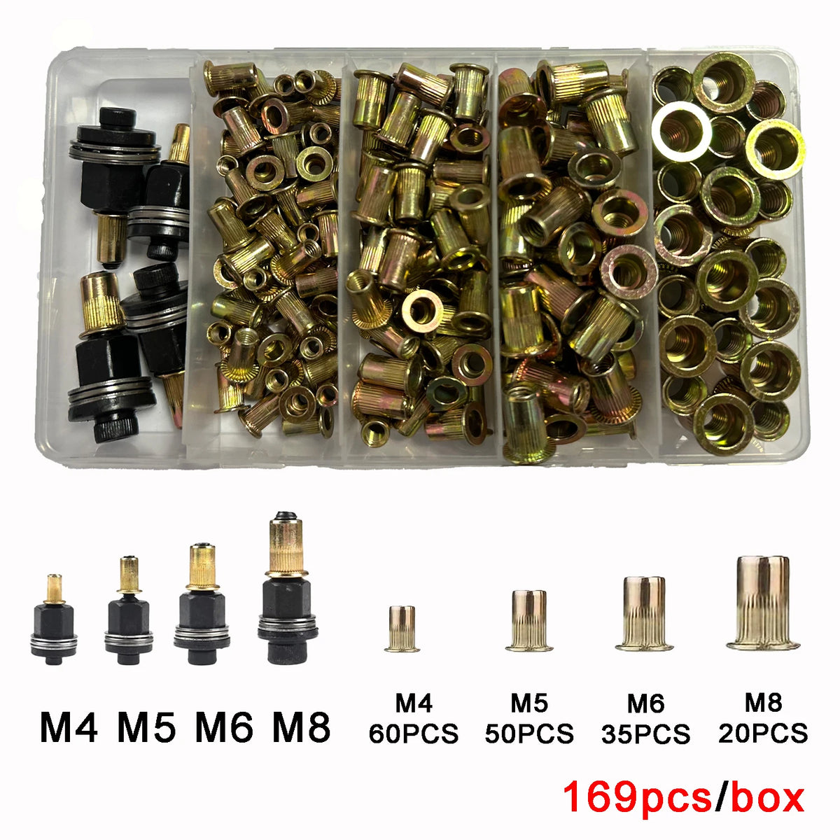 Rivet Nut Setter Tool Kit