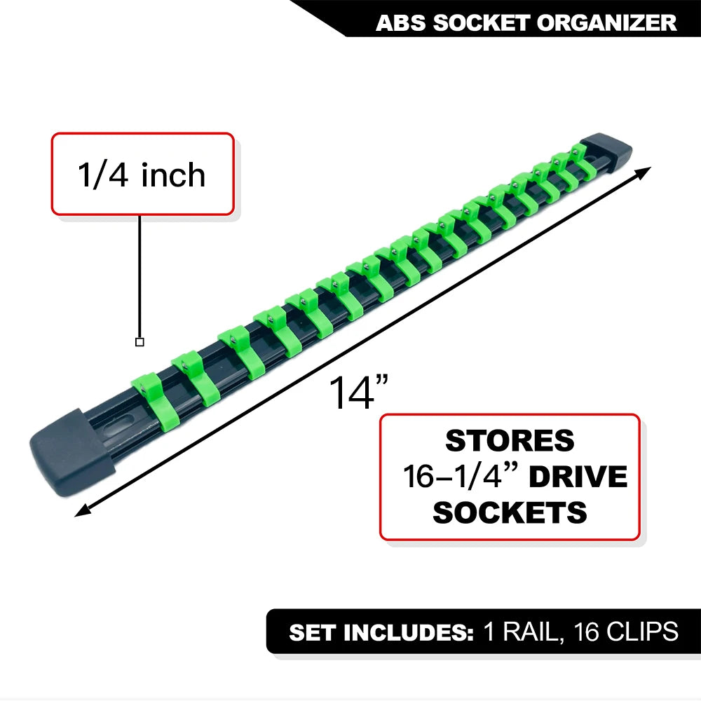 Socket Organizer Rail Set