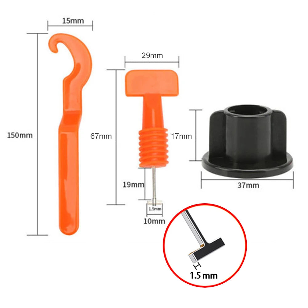 Tile Leveling System Kit (51 Pcs)