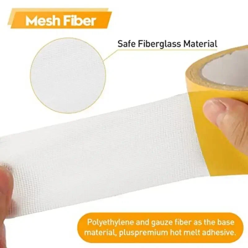 Extra-Strong Double-Sided Mesh Tape
