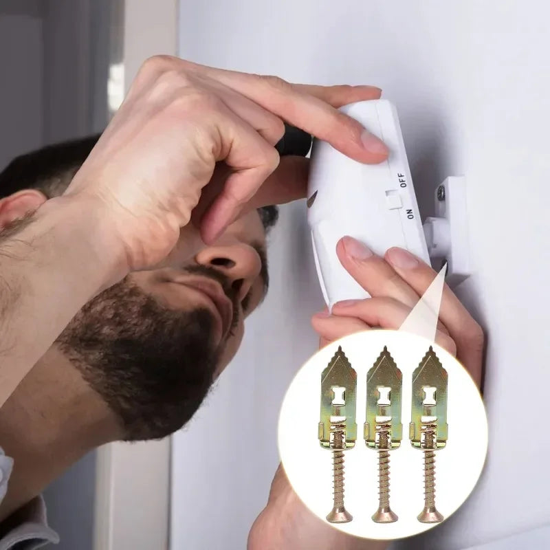 Self-Drilling Drywall Anchors with Screws
